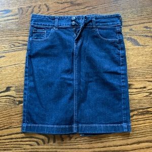Denim skirt